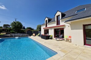 Schwimmbad des Ferienhauses