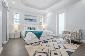 Our master suite is designed to offer a retreat from the everyday hustle.