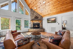 Living room with a great view
