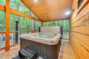 Bubbelpool inomhus