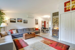Living Area | Queen Sleeper Sofa | Smart TV | DVD Player