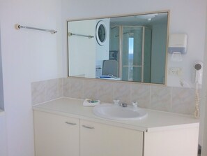Bathroom with a shower