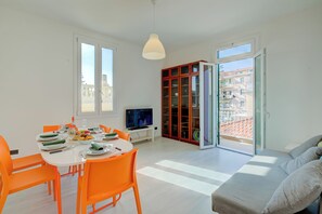 Living and dining room