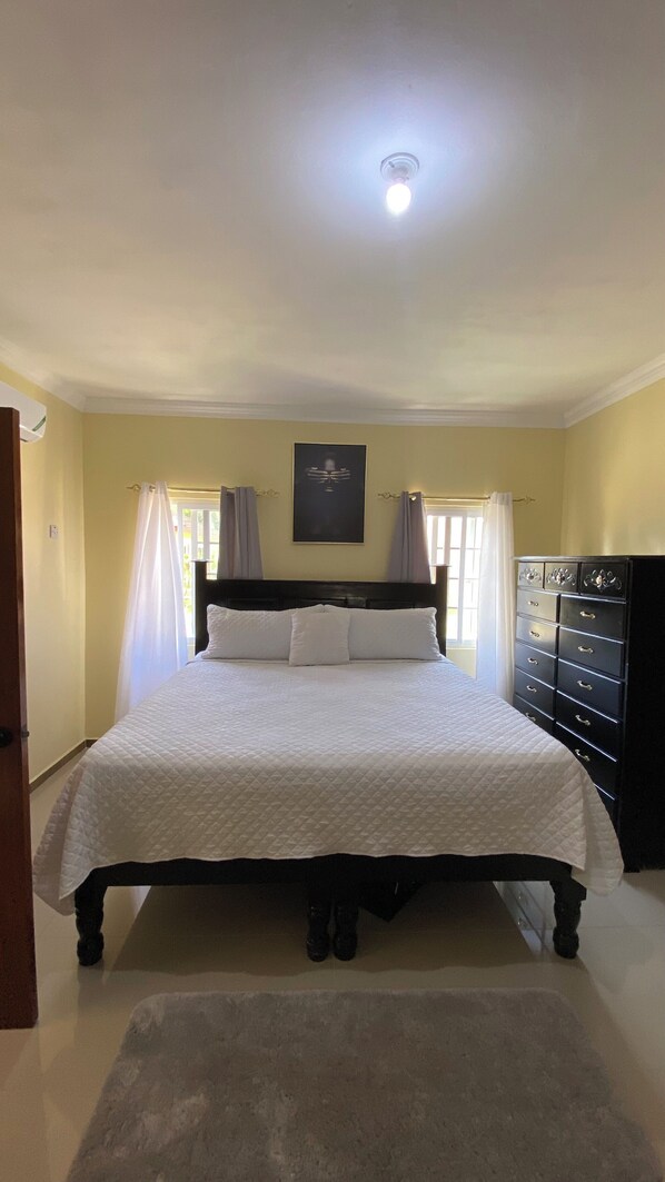 Our cozy master bedroom