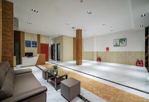 Sala de estar en el lobby