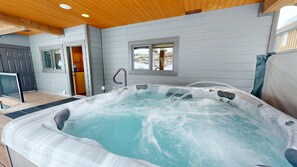 Bubbelpool inomhus