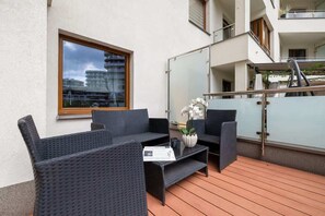 Furnished terrace.