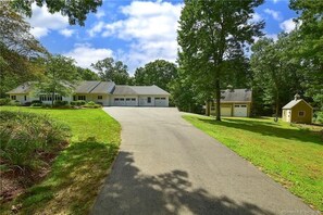 The long driveway