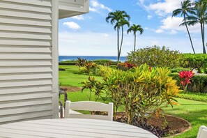 Sip your morning coffee out on this beautiful lanai.