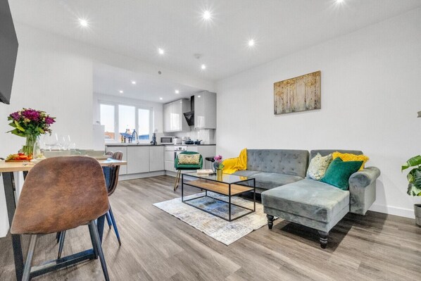 Open plan area