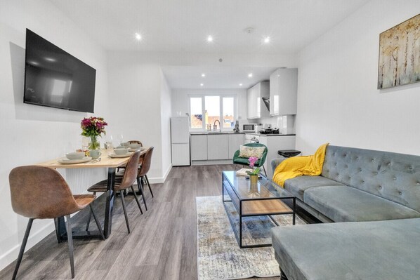 Open plan area