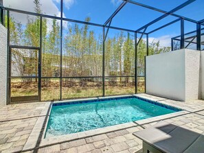 Dive into relaxation in the private pool, where every splash promises endless fun and rejuvenation.