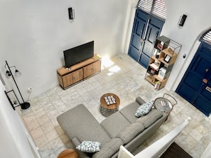 Villa C living room area