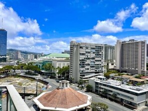 Vue depuis l’hébergement