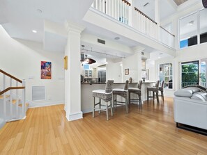 open floor plan