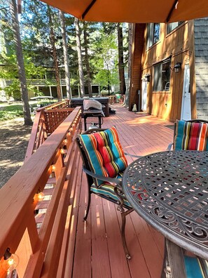 Deck area
