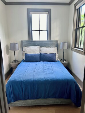 Bedroom with full size bed