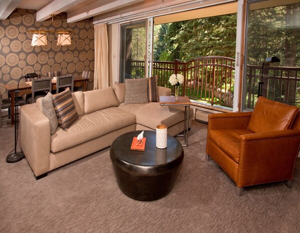 You'll love our bright and open living area.