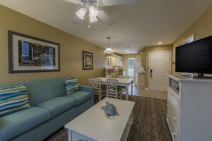 You will love the bright and open-concept living space, perfect for relaxing after a great day.