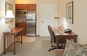 Curb your appetite by cooking a meal in your kitchen.