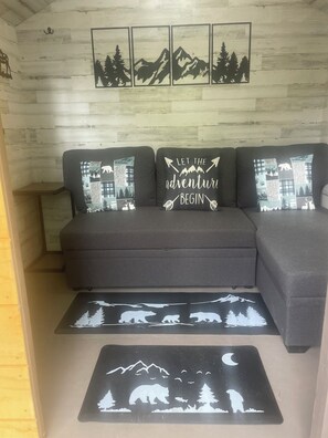 All the comforts of home for less $$ than a tent rental in the area