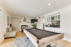 Game Room | Smart TV | Wet Bar | Pool & Foosball Tables | 1st Floor