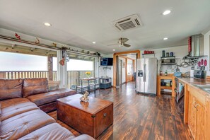 Living Room & Kitchenette | Dining Table | Cooking Basics