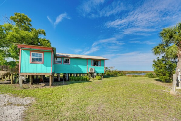 Perry Vacation Rental | Studio | 1BA | Steps to Enter | 1,100 Sq Ft