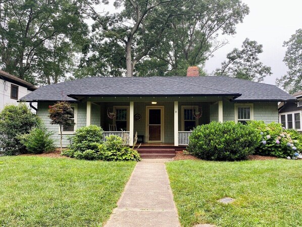 View from the front of the house 