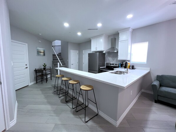 Kitchen with Brand New Appliances