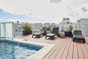 Rooftop pool
