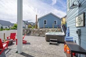 Patio view from back door.