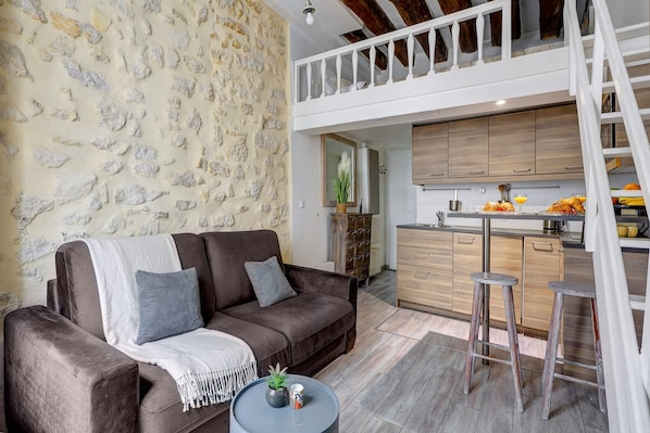 The living area