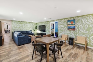 This large lounge area is perfect for group bonding.