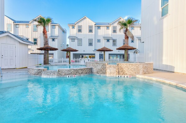 Great pool area to enjoy with family and friends