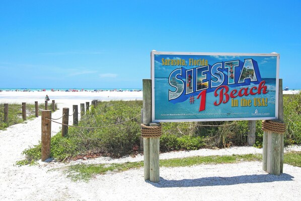 Ranked the #1 Beach in the U.S. in 2022, #2 in 2024 - Ranked the #1 Beach in the U.S. in 2022, #2 in 2024 and #9 Best Beach in the World in 2024 by TripAdvisor’s Traveler’s Choice Awards™, you will quickly understand why when you feel the quartz-crystal sand between your toes.
