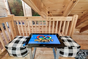 Dive into hours of fun with our touchscreen system with all your favorite games!