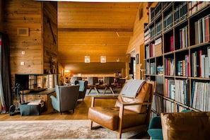 Open plan living area