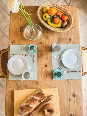 Repas de petit déjeuner