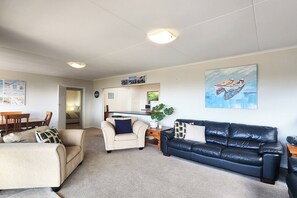 Open plan living area