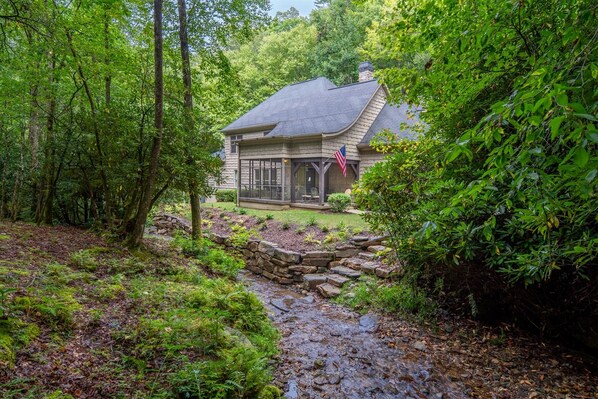 Private waterfall