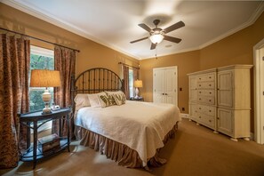 Primary Bedroom on Main Level with King-Sized Bed