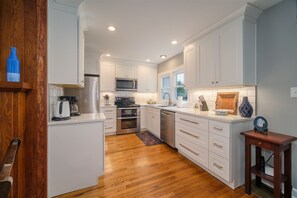 Kitchen with Stainless Appliances