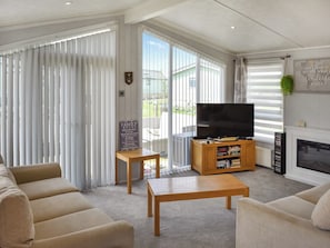 Living area | Meadows Lodge - Meadow Retreat Lodge Park, Moota, near Cockermouth and North Lakes