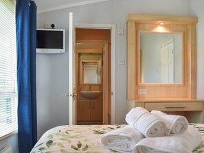 Double bedroom | Meadows Lodge - Meadow Retreat Lodge Park, Moota, near Cockermouth and North Lakes