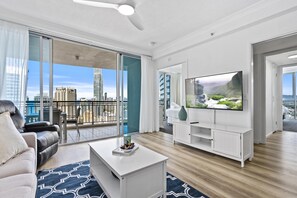 Enjoy the sea breeze right in the comfort of the living room