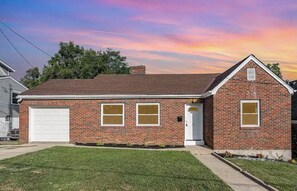 There is a garage attached to the house but please note it is not part of the rental. Guests may park their car on the driveway or on the street.