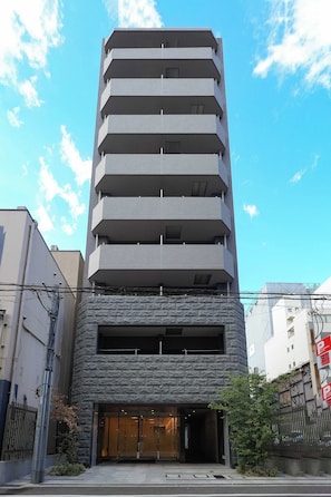 施設の正面