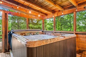 Bain à remous intérieur