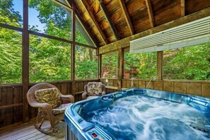 Bubbelpool inomhus